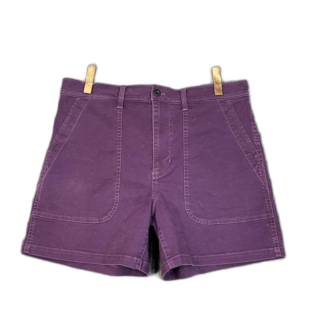 Madewell Denim Shorts Womens 30 Cotton Stretch Utility Preppy Grunge Classic